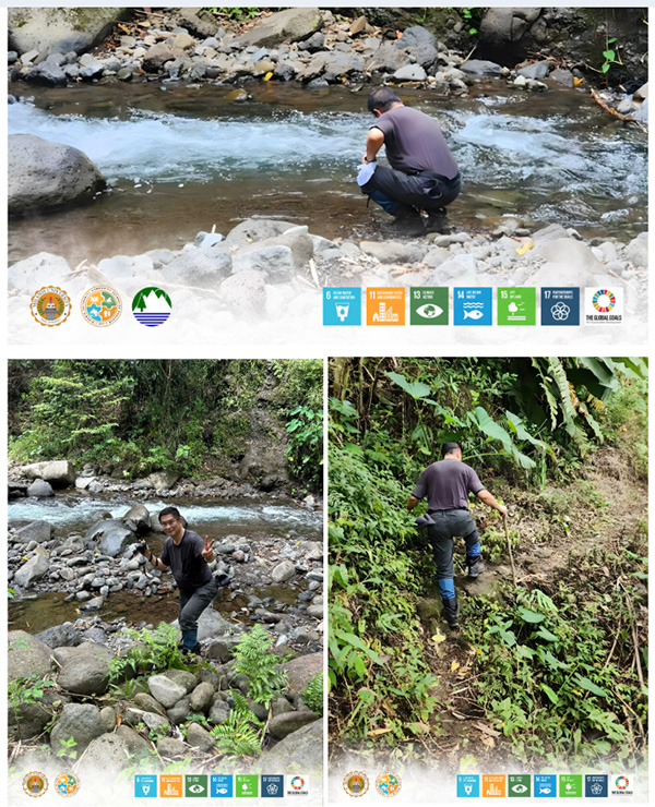 Dr. Orlando De Leon and Thai Guest Visit Labo River for Site Assessment